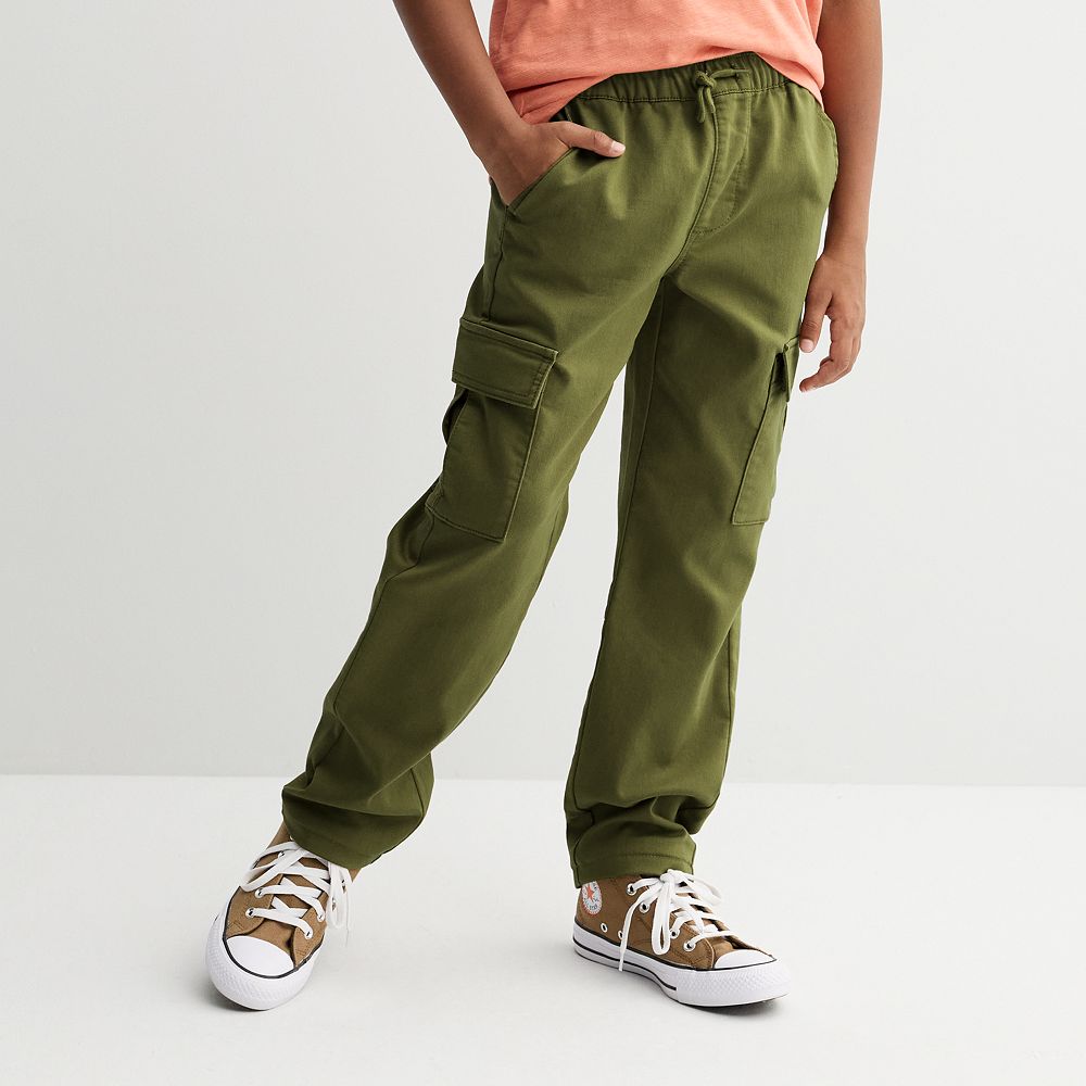 【KOOLOSET】leece Balloon Cargo Pants Lisingtool Cargo Pants Women's Parachute Pants with 4