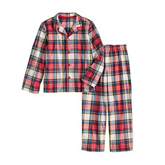 Kids 4-14 Jammies For Your Families® Jingle Bell Rock Top & Bottoms Pajama Set