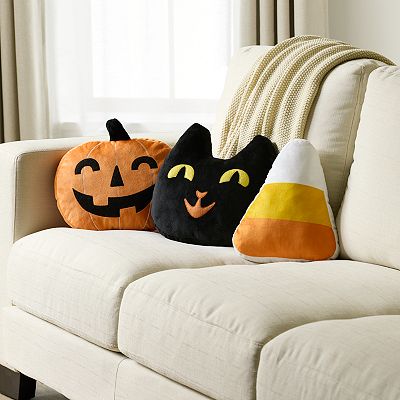 Celebrate Together Halloween 3 Pack Shaped Decorative Throw Pillow Set