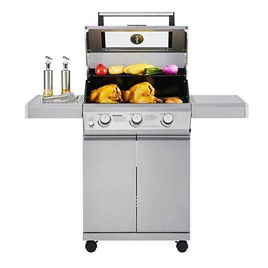 Monument Grills Mesa Series - 3 Burner Stainless Steel Propane Gas Grill