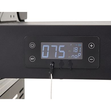 Monument Grills Denali Series D425- 4 Burner Smart Black Powder-Coated Propane Gas Grill