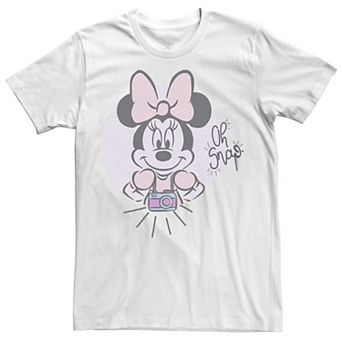 Disney's Minnie Mouse Juniors' Photographer Boyfriend Graphic Tee