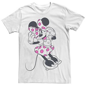 Disney's Minnie Mouse Juniors' Strike A Pose Minnie Boyfriend Graphic Tee
