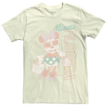 Disney's Minnie Mouse Juniors' Miami Florida Boyfriend Graphic Tee