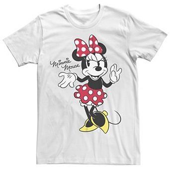 Disney's Minnie Mouse Juniors' Signature Pose Boyfriend Graphic Tee