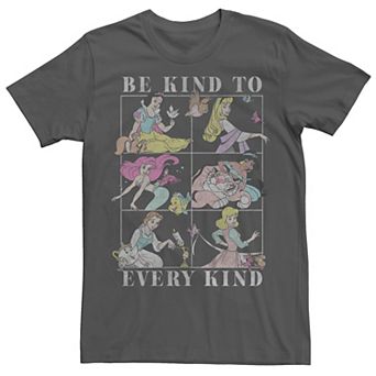 Disney Princesses Juniors' Be Kind To Every Kind Boyfriend Graphic Tee
