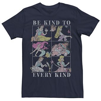Disney Princesses Juniors' Be Kind To Every Kind Boyfriend Graphic Tee