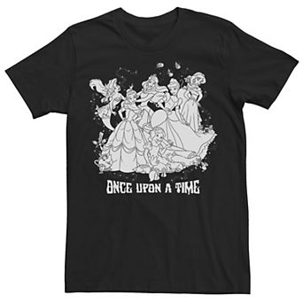 Disney Princesses Juniors' Once Upon A Time Boyfriend Graphic Tee