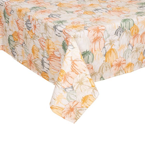 Celebrate Together™ Fall Pumpkin Print Tablecloth - Multi (70" ROUND)