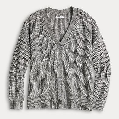 Women's Sonoma Goods For Life® Oversized Boyfriend Cardigan
