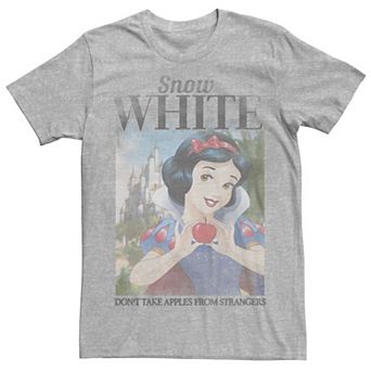 Disney's Snow White and The Seven Dwarfs Juniors' Don't Take Apples From Strangers Boyfriend Graphic Tee