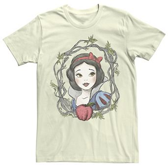 Disney's Snow White and The Seven Dwarfs Juniors' Branch Frame Boyfriend Graphic Tee