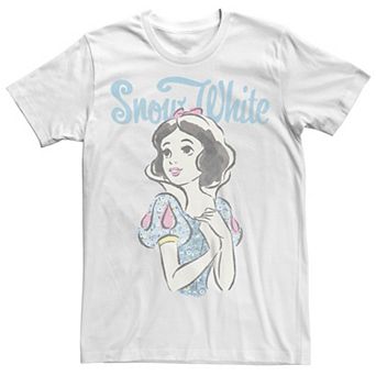 Disney's Snow White and The Seven Dwarfs Juniors' Marker Sketch Boyfriend Graphic Tee