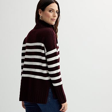 Women's Sonoma Goods For Life® Turtleneck Tunic Sweater