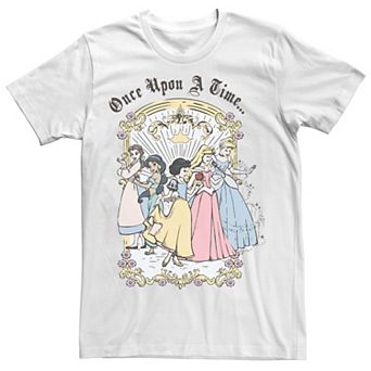 Disney Princesses Juniors' Once Upon A Time Boyfriend Graphic Tee