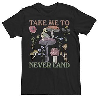 Disney's Tinker Bell Juniors' Upset Take Me To Never Land Boyfriend Graphic Tee
