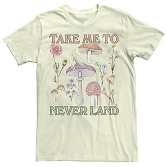 Disney's Tinker Bell Juniors' Upset Take Me To Never Land Boyfriend Graphic Tee