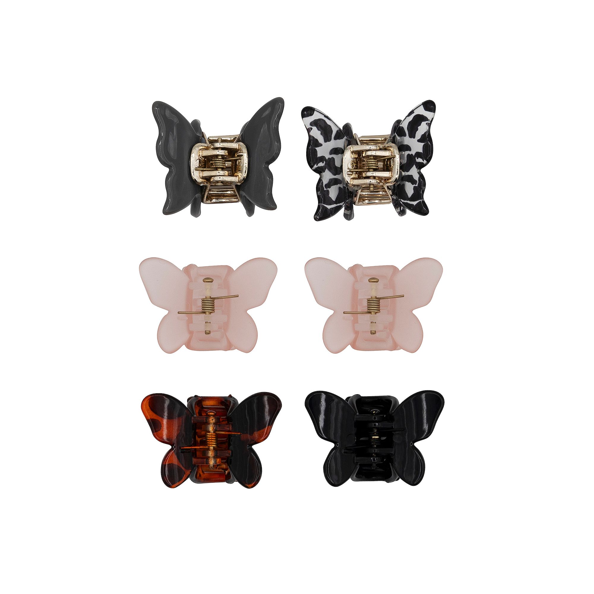 Girls Limited Too 12-Pack Hair Clips, Butterflies