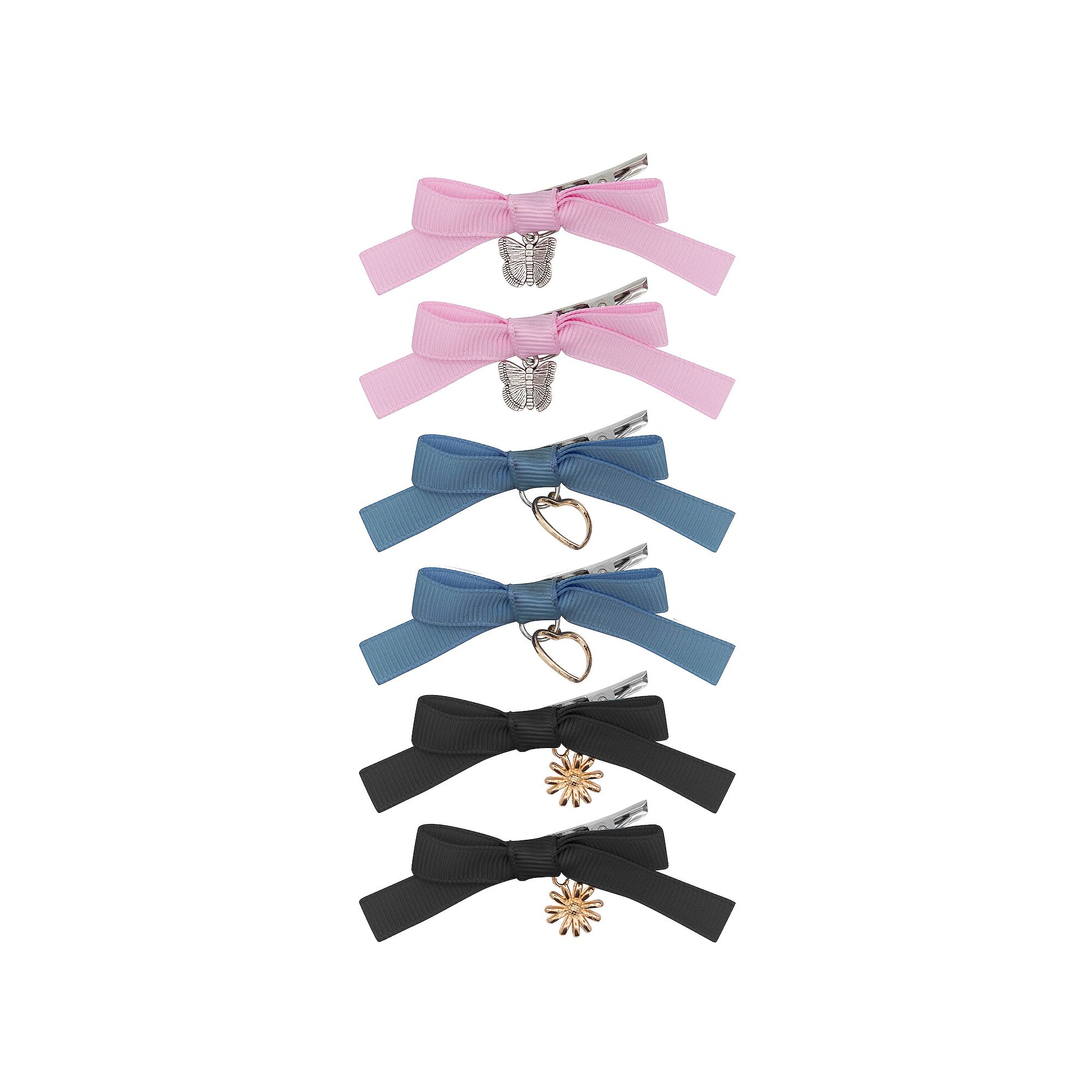 Girls Limited Too 12-Pack Hair Clips, Multicolor