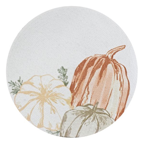 Celebrate Together™ Fall Celebrate Fall Together Pumpkin Printed Braid Placemat - Multi