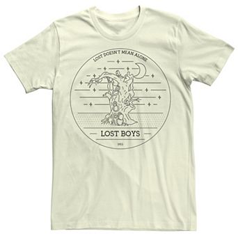 Disney's Peter Pan Lost Doesn't Mean Alone Juniors' Boyfriend Graphic Tee