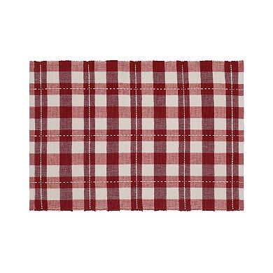 Celebrate Together™ Fall Gingham Woven 4-pack Placemats