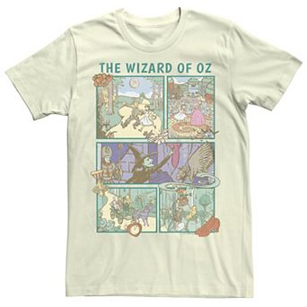 Juniors' The Wizard Of Oz Scenes Juniors' Boyfriend Graphic Tee