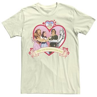 Juniors' The Wizard Of Oz May Your Dreams Come True Juniors' Boyfriend Graphic Tee