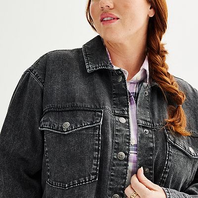 Plus Size Sonoma Goods For Life® Denim Shaket