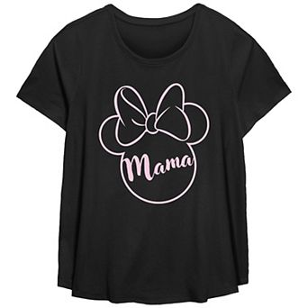 Disney's Minnie Mouse Mama Plus Graphic Tee