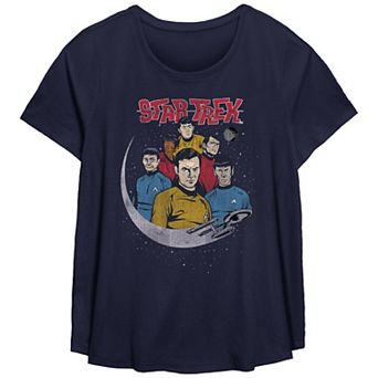 Plus Size Star Trek Classic Poster Graphic Tee