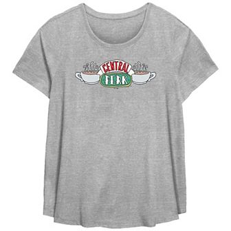 Plus Size Friends Central Perk Café Logo Graphic Tee