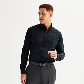 Men's Apt. 9® Wrinkle Free Regular-Fit Button Down Collar Dress Shirt