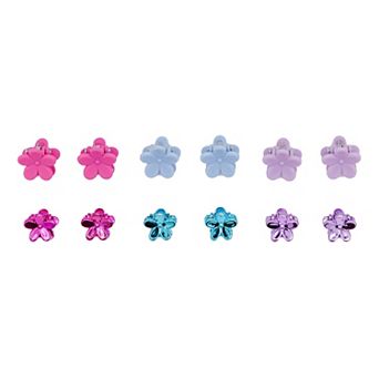 Girls Limited Too 12-Pack Mini Claw Clips