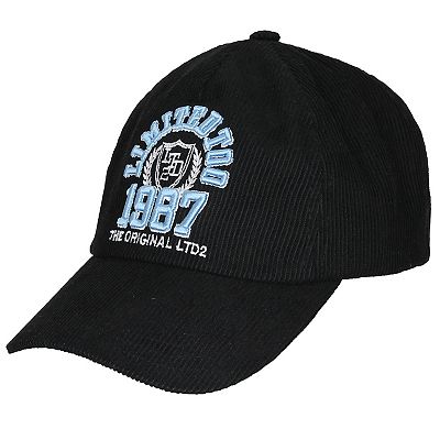 Girls Limited Too Embroidered Baseball Caps Black