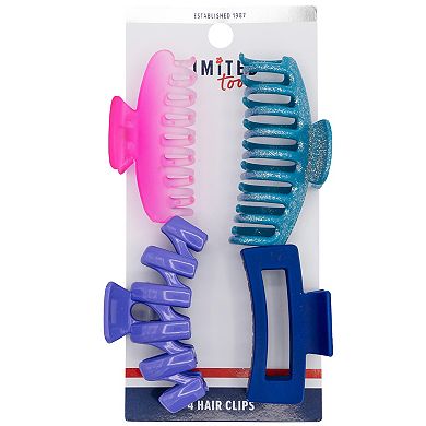 Girls Limited Too 4-Pack Claw Clips