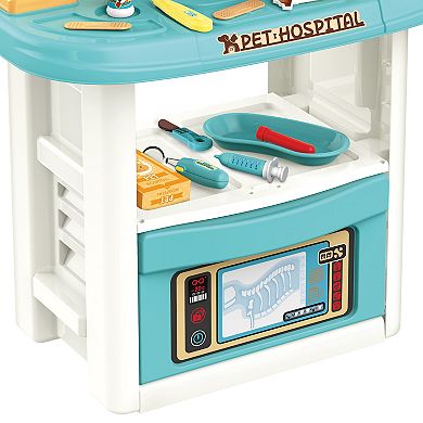 World Tech Toys 43-Piece Pet Dentist Teeth Removal & Cleaning Playset