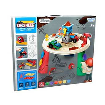 World Tech Toys Engineer Activity Dough 35 pc Play Table