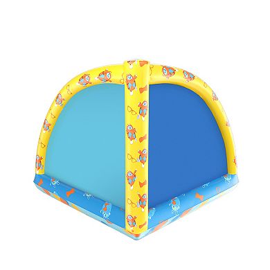 World Tech Toys Blippi Inflatable Quarter Circle Open Ball Pit