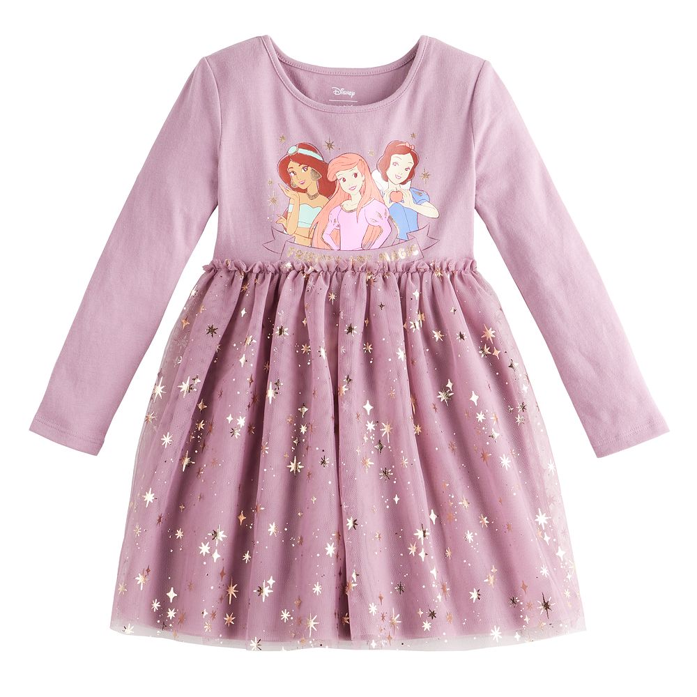 Disney Princess Jasmine, Ariel, Snow White Toddler Girl Tutu