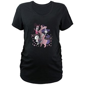 Disney's The Nightmare Before Christmas Easter Bunny Caught Maternity V-Neck Graphic Tee