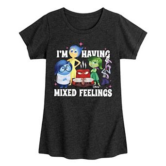 Disney / Pixar's Inside Out Girls 7-16 Mixed Feelings Graphic Tee