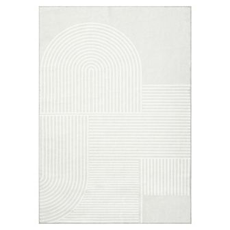 Garvee Modern Geometric Area Rug Indoor Abstract Contemporary Throw Carpet