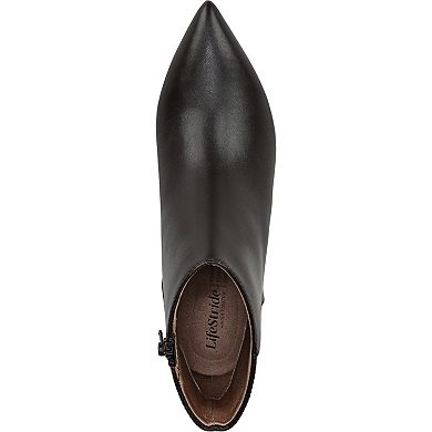 LifeStride Maya Women's Kitten Heeled Ankle Boots