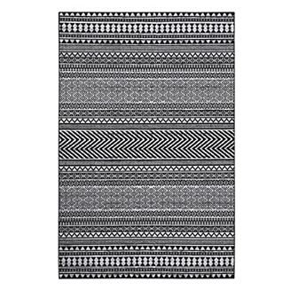 Garvee Machine Washable Boho Area Rug Geometric Throw Carpet