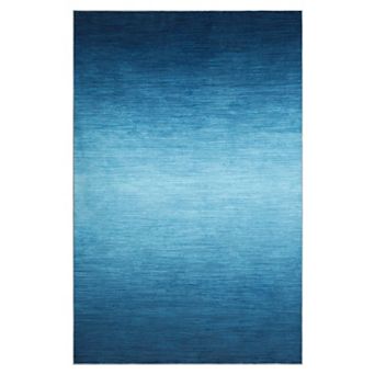 Garvee Machine Washable Ombre Abstract Area Rug Indoor Modern Throw Carpet