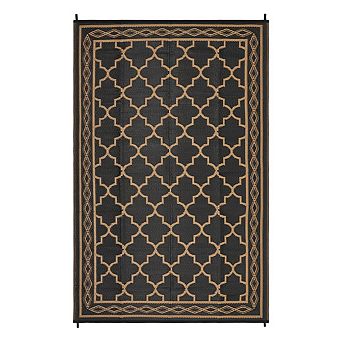 Garvee Outdoor Area Rugs Moroccan Foldable Rugs for RV Trip Picnic Camping