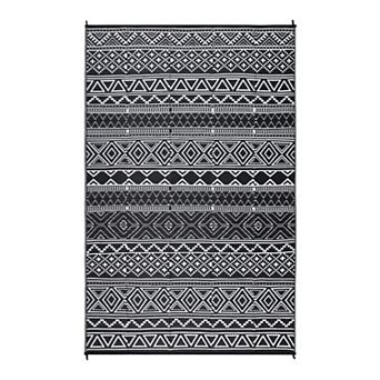 Garvee Boho Reversible Outdoor Area Rug Waterproof for RV Trip&Beach Vacation