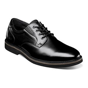 Formal Black Dress Slippers Mens TAYGUM Dress Shoes For Men Lace Up Round  Toe Faux Leather