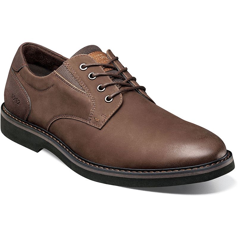 Nunn Bush® Denali Men's Waterproof Oxford Shoes, Size: 8.5, Dark Brown